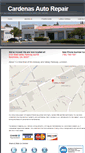 Mobile Screenshot of cardenasrepairauto.com